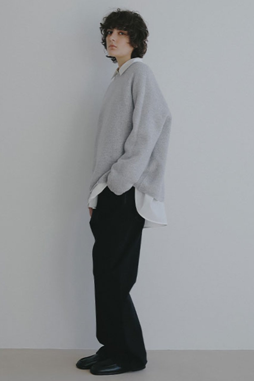 【エトレトウキョウ/ETRE TOKYO】のリバーシブルボックスニットプルオーバー 人気、トレンドファッション・服の通販 founy(ファニー) 　ファッション　Fashion　レディースファッション　Fashion for Women　トップス・カットソー　Cut & Sew Tops　ニット　Knit Tops & Sweaters　カジュアルプルオーバー・ニットトップス　Pullovers & Knit Tops / Casual Pullovers　春　Spring　スラックス　Slacks, Dress Pants　なめらか　Smooth, Silky Texture　バランス　Balance, Style Balance　ボックス　Boxy, Box Shape　ワイド　Wide, Wide Fit　S/S・春夏　SS, Spring/Summer, Warm Season　おすすめ　Recommended / Our Picks　夏　Summer　2026年　2026　other-5|ID: prp329100004835360 ipo3291000000035221301