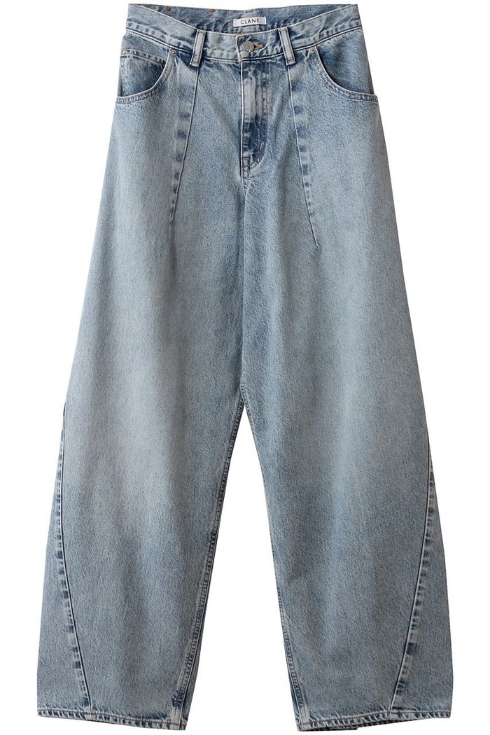 【クラネ/CLANE】のCOCOON BULKY DENIM PANTS パンツ インテリア・キッズ・メンズ・レディースファッション・服の通販 founy(ファニー) https://founy.com/ ファッション Fashion レディースファッション Fashion for Women パンツ Pants & Trousers デニムパンツ・ジーンズ・美脚デニム Denim Jeans & Pants 2026年 2026 デニム Denim, Jeans Material 夏 Summer 春 Spring S/S・春夏 SS, Spring/Summer, Warm Season |ID: prp329100004835363 ipo3291000000036106337