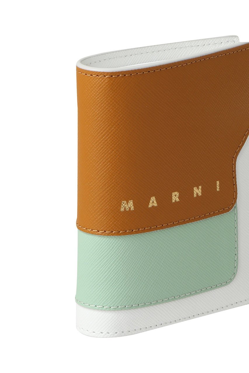 【マルニ/MARNI】のサフィアーノレザー二つ折りウォレット 人気、トレンドファッション・服の通販 founy(ファニー) 　ファッション　Fashion　レディースファッション　Fashion for Women　ミニ財布・二つ折り財布　Wallets & Card Cases　バッグ　Bags　ウォレット　Wallet　ポケット　Pocket, Pocket Detail　モダン　Modern, Contemporary　エレガント 上品　Elegant　財布　Wallet, Purse　other-4|ID: prp329100004835366 ipo3291000000036951436