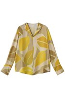 【アルアバイル/allureville】のFASACリーフPTフレンチカラーシャツ 人気、トレンドファッション・服の通販 founy(ファニー) ファッション Fashion レディースファッション Fashion for Women トップス・カットソー Cut & Sew Tops シャツ・ブラウス・オフィスカジュアル Elegant Blouses & Button-Ups 2026年 2026 おすすめ Recommended / Our Picks イタリア Italy カフス Cuff Design シンプル Simple, Minimal スリーブ Sleeve, Long Sleeve / Short Sleeve センター Center, Center Line デニム Denim, Jeans Material フレンチ French, French Style プリント Print, Printed Pattern リーフ Leaf, Botanical Leaf ロング Long, Long-Length エレガント 上品 Elegant 夏 Summer 春 Spring S/S・春夏 SS, Spring/Summer, Warm Season |ID:prp329100004835372