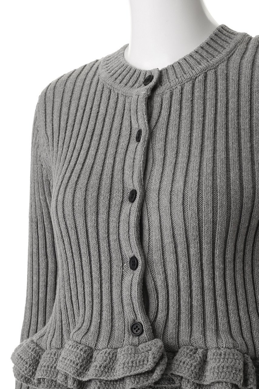 【クラネ/CLANE】のW FACE SHORT FRILLED KNIT TOPS ニット/セーター 人気、トレンドファッション・服の通販 founy(ファニー) 　ファッション　Fashion　レディースファッション　Fashion for Women　トップス・カットソー　Cut & Sew Tops　ニット　Knit Tops & Sweaters　カジュアルプルオーバー・ニットトップス　Pullovers & Knit Tops / Casual Pullovers　2026年　2026　カーディガン　Cardigan, Knitwear　ショート　Short, Short Length　セーター　Sweater, Knitwear　トレンド　Trend, Trending Now　フィット　Fit, Slim Fit　フェイス　Face, Facial Design　フリル　Frill, Ruffle　ボトム　Bottoms, Lower Wear　夏　Summer　春　Spring　S/S・春夏　SS, Spring/Summer, Warm Season　other-5|ID: prp329100004835375 ipo3291000000035221411