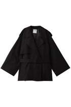 【クラネ/CLANE】のOVER SHORT TRENCH COAT コート BLACK|ID: prp329100004835376 ipo3291000000035221414