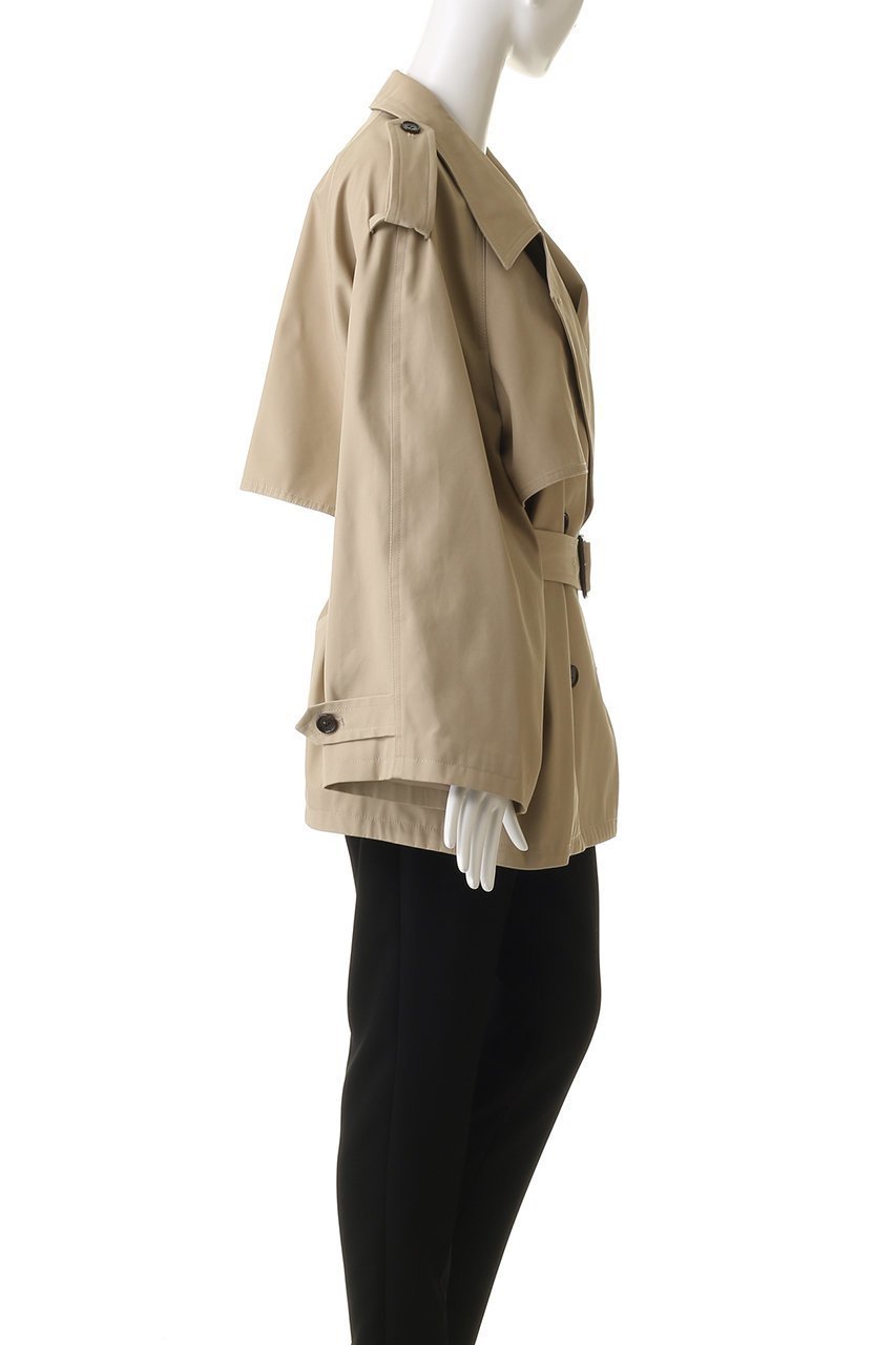 【クラネ/CLANE】のOVER SHORT TRENCH COAT コート 人気、トレンドファッション・服の通販 founy(ファニー) 　ファッション　Fashion　レディースファッション　Fashion for Women　アウター　Coat / Outerwear Collection　コート・ロングコート・ピーコート　Long Coats, Peacoats & More　トレンチコート / 春秋の定番アウター　Trench Coats　2026年　2026　ショート　Short, Short Length　スリーブ　Sleeve, Long Sleeve / Short Sleeve　バランス　Balance, Style Balance　モダン　Modern, Contemporary　夏　Summer　春　Spring　S/S・春夏　SS, Spring/Summer, Warm Season　other-3|ID: prp329100004835376 ipo3291000000035221416