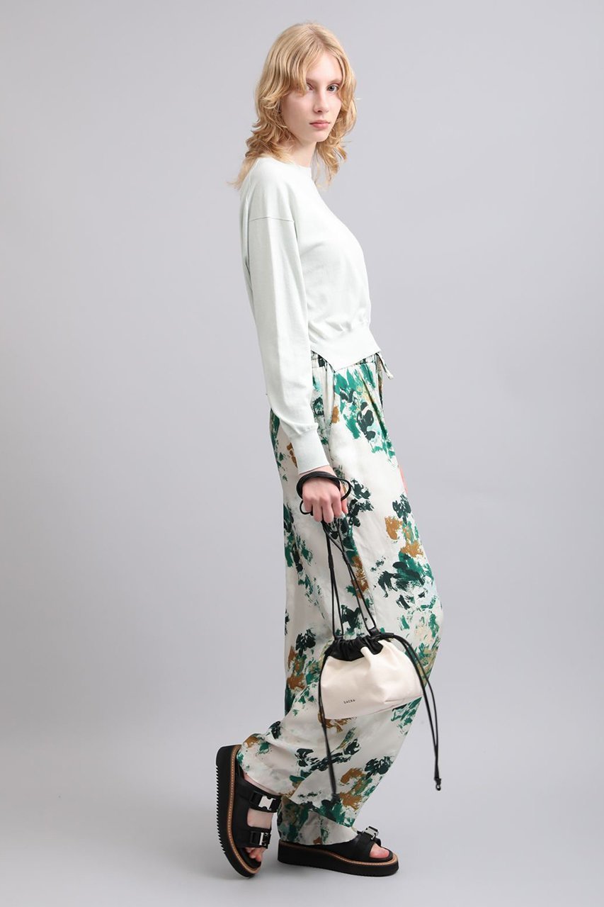 【サクラ/SACRA】のエクストラファインコットンカシミヤプルオーバー 人気、トレンドファッション・服の通販 founy(ファニー) 　ファッション　Fashion　レディースファッション　Fashion for Women　トップス・カットソー　Cut & Sew Tops　ニット　Knit Tops & Sweaters　カジュアルプルオーバー・ニットトップス　Pullovers & Knit Tops / Casual Pullovers　2026年　2026　なめらか　Smooth, Silky Texture　クロップド　Cropped, Short Length　スリット　Slit, Slit Detail　バランス　Balance, Style Balance　エレガント 上品　Elegant　夏　Summer　春　Spring　S/S・春夏　SS, Spring/Summer, Warm Season　other-7|ID: prp329100004836403 ipo3291000000035291028