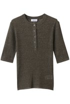 【サクラ/SACRA】のメランジリブシアープルオーバー 人気、トレンドファッション・服の通販 founy(ファニー) ファッション Fashion レディースファッション Fashion for Women トップス・カットソー Cut & Sew Tops ニット Knit Tops & Sweaters カジュアルプルオーバー・ニットトップス Pullovers & Knit Tops / Casual Pullovers 2026年 2026 コンパクト Compact, Small Size シアー Sheer, See-Through メランジ Melange, Mixed Yarn リネン Linen, Linen Fabric リラックス Relax, Relaxed Fit 夏 Summer 春 Spring S/S・春夏 SS, Spring/Summer, Warm Season thumbnail カーキ|ID: prp329100004836404 ipo3291000000035977447