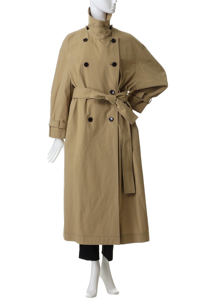 【サクラ/SACRA】のクランプルドコットンロングコート 人気、トレンドファッション・服の通販 founy(ファニー) 　ファッション　Fashion　レディースファッション　Fashion for Women　アウター　Coat / Outerwear Collection　コート・ロングコート・ピーコート　Long Coats, Peacoats & More　2026年　2026　スリーブ　Sleeve, Long Sleeve / Short Sleeve　ダブル　Double, Double-Breasted　ロング　Long, Long-Length　夏　Summer　春　Spring　S/S・春夏　SS, Spring/Summer, Warm Season　other-7|ID: prp329100004836405 ipo3291000000035229124