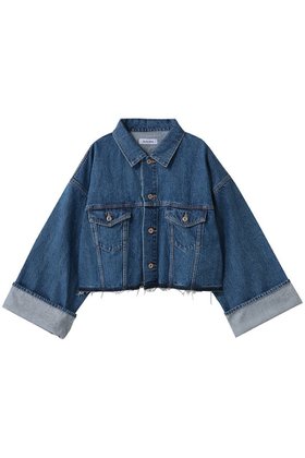 【サクラ/SACRA】 オーセンティックデニムジャケット人気、トレンドファッション・服の通販 founy(ファニー) ファッション Fashion レディースファッション Fashion for Women アウター Coat / Outerwear Collection レディースジャケット・軽アウター Jackets デニムジャケット / カジュアルアウター Denim Jackets 2026年 2026 カットオフ Cut-Off Design クロップド Cropped, Short Length ジャケット Jacket, Outerwear ストーン Stone, Gem-Like デニム Denim, Jeans Material バランス Balance, Style Balance ビッグ Big, Oversized メンズ Men's, Menswear ワイド Wide, Wide Fit ヴィンテージ Vintage Style 夏 Summer 春 Spring S/S・春夏 SS, Spring/Summer, Warm Season |ID:prp329100004836406