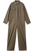 【サクラ/SACRA】のナイロンストレッチオールインワン アッシュカーキ|ID: prp329100004836407 ipo3291000000035229143