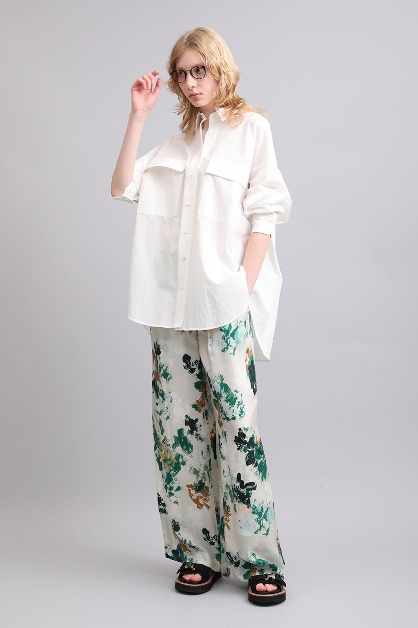 【サクラ/SACRA】のフラワー柄パンツ 人気、トレンドファッション・服の通販 founy(ファニー) ファッション Fashion レディースファッション Fashion for Women パンツ Pants & Trousers 2026年 2026 ドレープ Drape, Draping Fabric フラワー Flower, Floral プリント Print, Printed Pattern リラックス Relax, Relaxed Fit ワイド Wide, Wide Fit 夏 Summer 春 Spring S/S・春夏 SS, Spring/Summer, Warm Season other-8|ID: prp329100004836408 ipo3291000000035977501