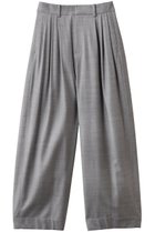 【サクラ/SACRA】のウールシルクギャバジンパンツ 人気、トレンドファッション・服の通販 founy(ファニー) ファッション Fashion レディースファッション Fashion for Women パンツ Pants & Trousers 2026年 2026 なめらか Smooth, Silky Texture サマー Summer, Summer Style シルク Silk, 100% Silk トリプル Triple, Three Layers フロント Front, Front Design エレガント 上品 Elegant 夏 Summer 春 Spring S/S・春夏 SS, Spring/Summer, Warm Season thumbnail グレー|ID: prp329100004836413 ipo3291000000036162409