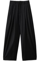 【サクラ/SACRA】のウールシルクギャバジンパンツ 人気、トレンドファッション・服の通販 founy(ファニー) ファッション Fashion レディースファッション Fashion for Women パンツ Pants & Trousers 2026年 2026 なめらか Smooth, Silky Texture サマー Summer, Summer Style シルク Silk, 100% Silk トリプル Triple, Three Layers フロント Front, Front Design エレガント 上品 Elegant 夏 Summer 春 Spring S/S・春夏 SS, Spring/Summer, Warm Season thumbnail ブラック|ID: prp329100004836413 ipo3291000000036162410