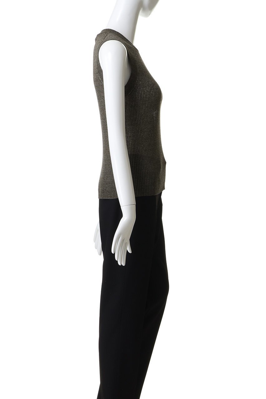 【サクラ/SACRA】のメランジリブタンクトップ 人気、トレンドファッション・服の通販 founy(ファニー) 　ファッション　Fashion　レディースファッション　Fashion for Women　トップス・カットソー　Cut & Sew Tops　キャミソール&ノースリーブ　Camisoles & Sleeveless Tops　シャツ・ブラウス・オフィスカジュアル　Elegant Blouses & Button-Ups　ロングTシャツ・Tシャツ　Longline T-Shirts & Tees　カットソー・ベーシックTシャツ　Cut-and-Sewn Tops / Stretch Tees & Basics　2026年　2026　インナー　Innerwear　キャミソール　Camisole, Spaghetti Strap Top　コンパクト　Compact, Small Size　シアー　Sheer, See-Through　タンク　Tank Top, Sleeveless Top　ノースリーブ　Sleeveless, No-Sleeve　メランジ　Melange, Mixed Yarn　リネン　Linen, Linen Fabric　リラックス　Relax, Relaxed Fit　夏　Summer　春　Spring　S/S・春夏　SS, Spring/Summer, Warm Season　other-3|ID: prp329100004836414 ipo3291000000035899774