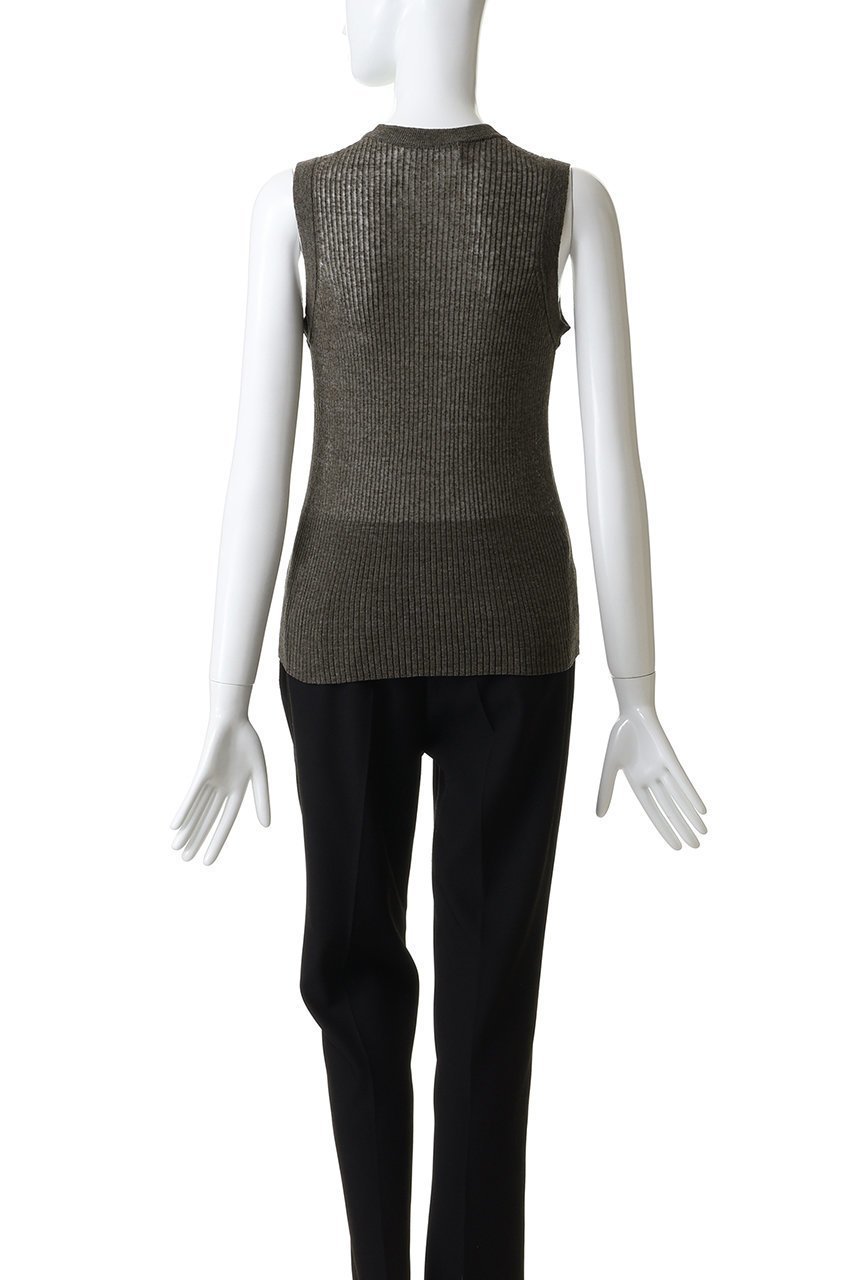 【サクラ/SACRA】のメランジリブタンクトップ 人気、トレンドファッション・服の通販 founy(ファニー) 　ファッション　Fashion　レディースファッション　Fashion for Women　トップス・カットソー　Cut & Sew Tops　キャミソール&ノースリーブ　Camisoles & Sleeveless Tops　シャツ・ブラウス・オフィスカジュアル　Elegant Blouses & Button-Ups　ロングTシャツ・Tシャツ　Longline T-Shirts & Tees　カットソー・ベーシックTシャツ　Cut-and-Sewn Tops / Stretch Tees & Basics　2026年　2026　インナー　Innerwear　キャミソール　Camisole, Spaghetti Strap Top　コンパクト　Compact, Small Size　シアー　Sheer, See-Through　タンク　Tank Top, Sleeveless Top　ノースリーブ　Sleeveless, No-Sleeve　メランジ　Melange, Mixed Yarn　リネン　Linen, Linen Fabric　リラックス　Relax, Relaxed Fit　夏　Summer　春　Spring　S/S・春夏　SS, Spring/Summer, Warm Season　other-4|ID: prp329100004836414 ipo3291000000035899775