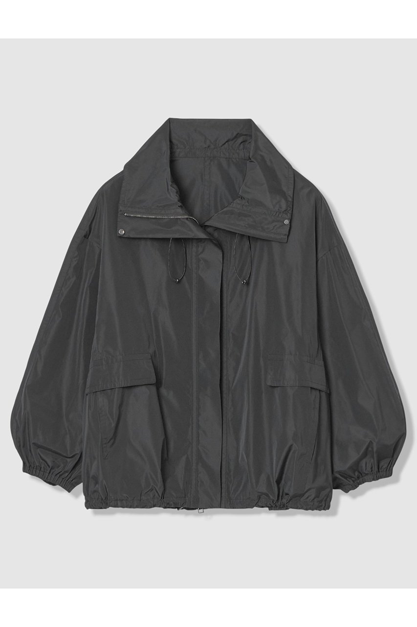 【アルアバイル/allureville】のメモリータフタスタンドカラーブルゾン インテリア・キッズ・メンズ・レディースファッション・服の通販 founy(ファニー) 　ファッション　Fashion　レディースファッション　Fashion for Women　アウター　Coat / Outerwear Collection　レディースジャケット・軽アウター　Jackets　ブルゾンジャケット・スポーティアウター　Blouson Jackets　2026年　2026　イタリア　Italy　ジャケット　Jacket, Outerwear　スタンド　Stand Collar, Upright Stand　タフタ　Taffeta, Structured Fabric　トレンド　Trend, Trending Now　バランス　Balance, Style Balance　ブルゾン　Blouson, Bomber Jacket　モダン　Modern, Contemporary　今季　This Season, Current Season　夏　Summer　春　Spring　S/S・春夏　SS, Spring/Summer, Warm Season　ブラック|ID: prp329100004836418 ipo3291000000035229226