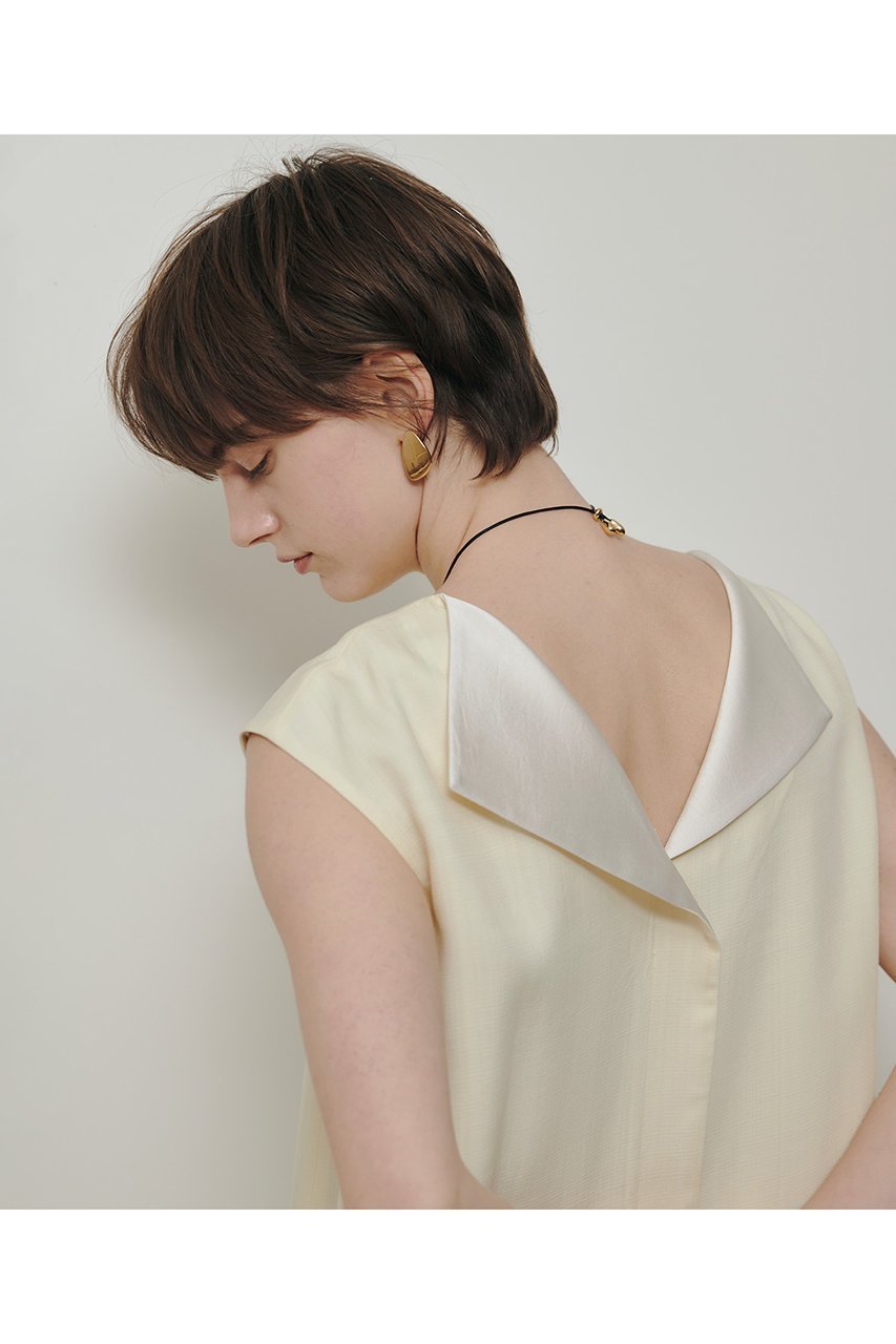 【アルアバイル/allureville】のヴィスコースバックオープンワンピース 人気、トレンドファッション・服の通販 founy(ファニー) 　ファッション　Fashion　レディースファッション　Fashion for Women　ワンピース　Dresses　チュニック　Tunic Tops & Dresses　2026年　2026　サテン　Satin, Glossy Fabric　チュニック　Tunic, Long Top　フロント　Front, Front Design　ロング　Long, Long-Length　エレガント 上品　Elegant　夏　Summer　春　Spring　S/S・春夏　SS, Spring/Summer, Warm Season　無地　Plain, Solid Color　other-3|ID: prp329100004836421 ipo3291000000035229249