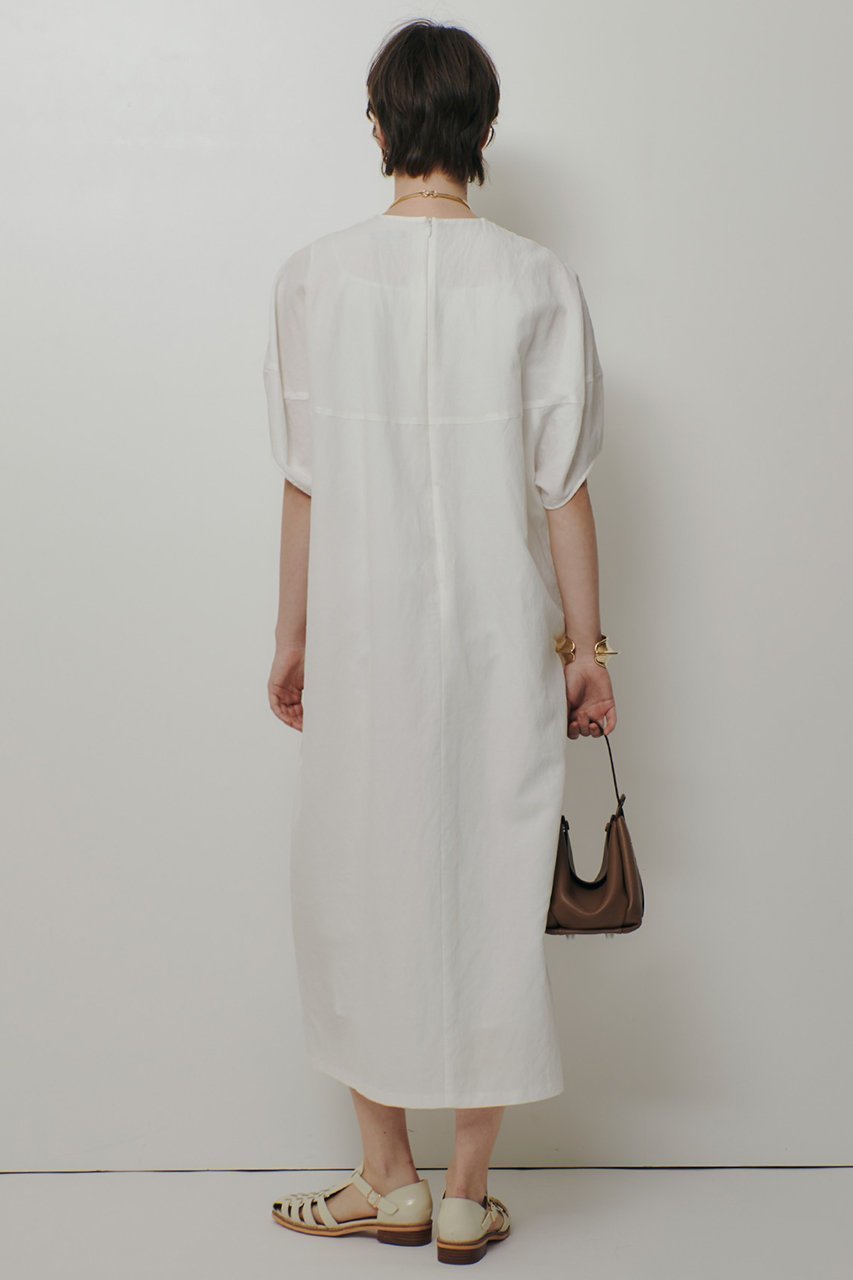 【アルアバイル/allureville】のリネンラミーコクーンワンピース 人気、トレンドファッション・服の通販 founy(ファニー) 　ファッション　Fashion　レディースファッション　Fashion for Women　ワンピース　Dresses　チュニック　Tunic Tops & Dresses　2026年　2026　スリーブ　Sleeve, Long Sleeve / Short Sleeve　チュニック　Tunic, Long Top　バランス　Balance, Style Balance　フェミニン　Feminine, Girly　フォルム　Silhouette, Form　ロング　Long, Long-Length　エレガント 上品　Elegant　夏　Summer　春　Spring　S/S・春夏　SS, Spring/Summer, Warm Season　無地　Plain, Solid Color　other-5|ID: prp329100004836422 ipo3291000000035229260