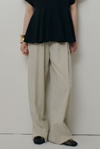 【アルアバイル/allureville】のドローコードイージーパンツ 人気、トレンドファッション・服の通販 founy(ファニー) ファッション Fashion レディースファッション Fashion for Women パンツ Pants & Trousers センター Center, Center Line タイプライター Typewriter Fabric, Crisp Cotton 新作・新入荷 New Arrivals / New In thumbnail ベージュ|ID: prp329100004836424 ipo3291000000036806566