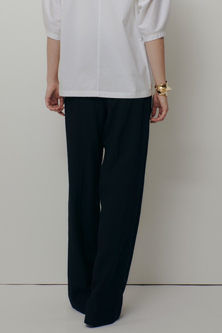 【アルアバイル/allureville】のドローコードイージーパンツ 人気、トレンドファッション・服の通販 founy(ファニー) 　ファッション　Fashion　レディースファッション　Fashion for Women　パンツ　Pants & Trousers　センター　Center, Center Line　タイプライター　Typewriter Fabric, Crisp Cotton　新作・新入荷　New Arrivals / New In　other-4|ID: prp329100004836424 ipo3291000000036806579