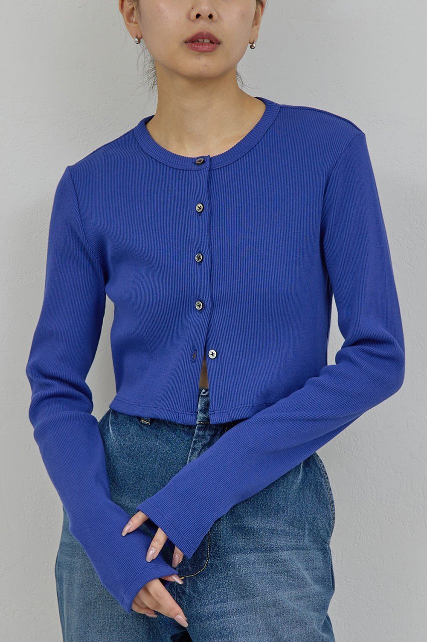 【ガリャルダガランテ/GALLARDAGALANTE】の【PEAS】コットンシルクカーディガン インテリア・キッズ・メンズ・レディースファッション・服の通販 founy(ファニー) 　ファッション　Fashion　レディースファッション　Fashion for Women　トップス・カットソー　Cut & Sew Tops　ニット　Knit Tops & Sweaters　カーディガン・羽織り　Layered Style Cardigans　2026年　2026　おすすめ　Recommended / Our Picks　なめらか　Smooth, Silky Texture　アンサンブル　Ensemble Set　カーディガン　Cardigan, Knitwear　クロップド　Cropped, Short Length　シルク　Silk, 100% Silk　トレンド　Trend, Trending Now　バランス　Balance, Style Balance　ロング　Long, Long-Length　ワイド　Wide, Wide Fit　夏　Summer　春　Spring　S/S・春夏　SS, Spring/Summer, Warm Season　ブルー|ID: prp329100004836428 ipo3291000000035229314