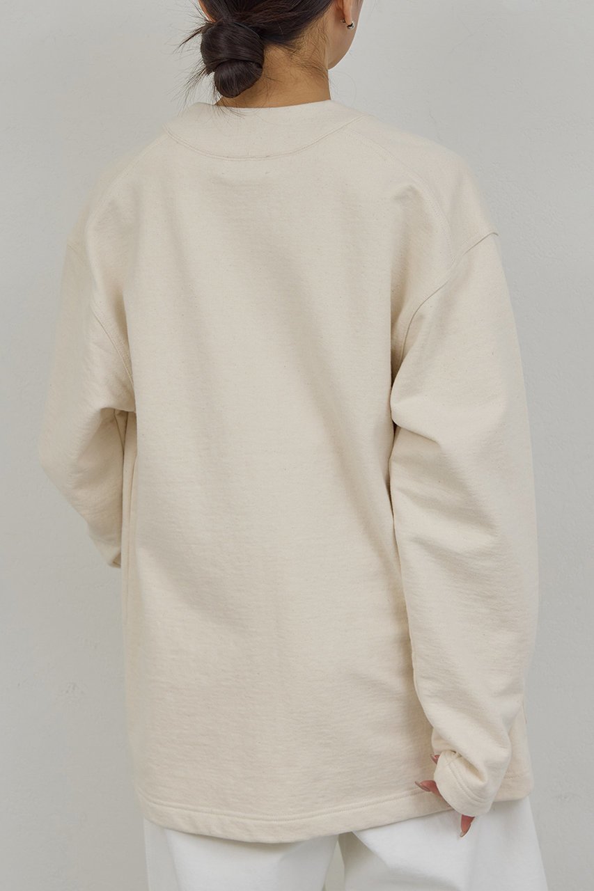 【ガリャルダガランテ/GALLARDAGALANTE】の【PEAS】スウェットカーディガン 人気、トレンドファッション・服の通販 founy(ファニー) 　ファッション　Fashion　レディースファッション　Fashion for Women　トップス・カットソー　Cut & Sew Tops　カーディガン・羽織り　Layered Style Cardigans　シャツ・ブラウス・オフィスカジュアル　Elegant Blouses & Button-Ups　レディースパーカー・カジュアルフーディー　Casual Hoodies & Sweatshirts　ロングTシャツ・Tシャツ　Longline T-Shirts & Tees　スウェット・クルーネックトップス　Sweatshirts & Crewnecks / Relaxed Fit Sweat Tops　カットソー・ベーシックTシャツ　Cut-and-Sewn Tops / Stretch Tees & Basics　2026年　2026　カーディガン　Cardigan, Knitwear　ネップ　Nepp, Slub Yarn　ロング　Long, Long-Length　エレガント 上品　Elegant　別注　Limited Edition, Custom Order　夏　Summer　春　Spring　S/S・春夏　SS, Spring/Summer, Warm Season　other-8|ID: prp329100004836435 ipo3291000000035229404