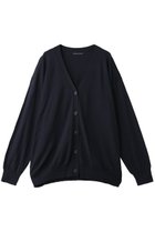 【ミズイロ インド/mizuiro ind】のV neck wide C/D カーディガン navy|ID: prp329100004836436 ipo3291000000035229408