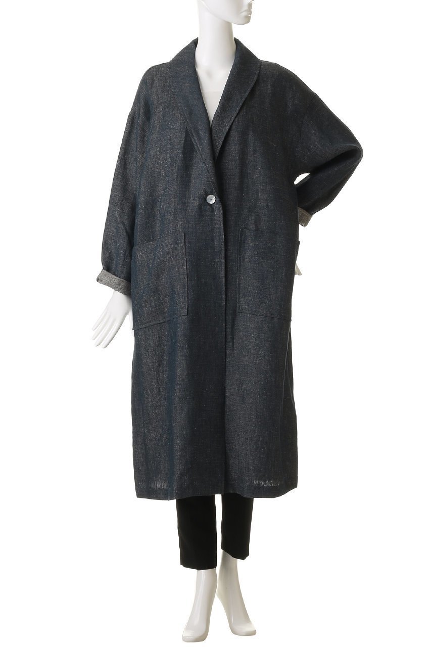 【スリー ドッツ/three dots】のラフリネン ドクターコート 人気、トレンドファッション・服の通販 founy(ファニー) ファッション Fashion レディースファッション Fashion for Women アウター Coat / Outerwear Collection コート・ロングコート・ピーコート Long Coats, Peacoats & More 2026年 2026 シンプル Simple, Minimal ロング Long, Long-Length 夏 Summer 春 Spring S/S・春夏 SS, Spring/Summer, Warm Season other-2|ID: prp329100004836440 ipo3291000000035291090