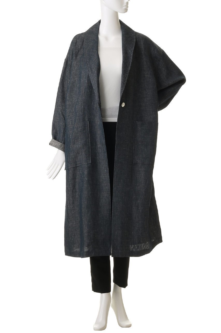 【スリー ドッツ/three dots】のラフリネン ドクターコート 人気、トレンドファッション・服の通販 founy(ファニー) ファッション Fashion レディースファッション Fashion for Women アウター Coat / Outerwear Collection コート・ロングコート・ピーコート Long Coats, Peacoats & More 2026年 2026 シンプル Simple, Minimal ロング Long, Long-Length 夏 Summer 春 Spring S/S・春夏 SS, Spring/Summer, Warm Season other-7|ID: prp329100004836440 ipo3291000000035291098