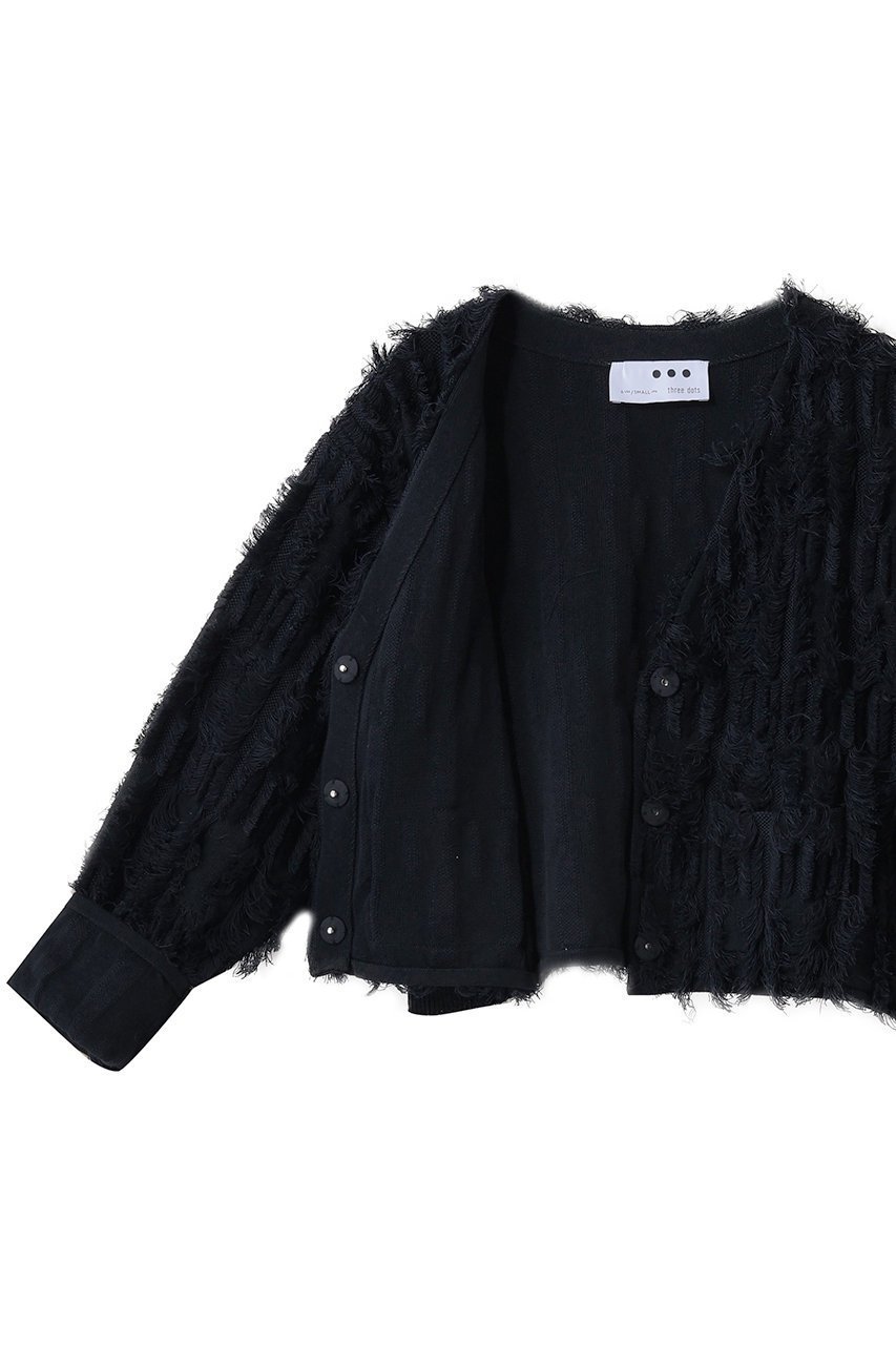 【スリー ドッツ/three dots】のブライトコットン フリンジジャケット 人気、トレンドファッション・服の通販 founy(ファニー) 　ファッション　Fashion　レディースファッション　Fashion for Women　アウター　Coat / Outerwear Collection　レディースジャケット・軽アウター　Jackets　スカート　Skirts　2026年　2026　オケージョン　Occasion Wear　コンパクト　Compact, Small Size　ショート　Short, Short Length　ジャケット　Jacket, Outerwear　フリンジ　Fringe, Tassel　夏　Summer　春　Spring　S/S・春夏　SS, Spring/Summer, Warm Season　other-6|ID: prp329100004836441 ipo3291000000035229463