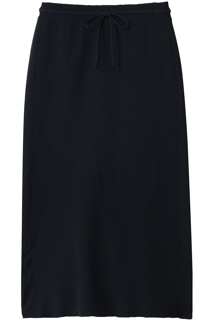 【スリー ドッツ/three dots】のブライトコットン スカート インテリア・キッズ・メンズ・レディースファッション・服の通販 founy(ファニー) 　ファッション　Fashion　レディースファッション　Fashion for Women　スカート　Skirts　ロングスカート　Long Skirts / Maxi & Midi Skirts　2026年　2026　ストレート　Straight, Straight Cut　ロング　Long, Long-Length　エレガント 上品　Elegant　夏　Summer　定番　Standard, Basic Item　春　Spring　S/S・春夏　SS, Spring/Summer, Warm Season　ネイビー|ID: prp329100004836442 ipo3291000000035229469