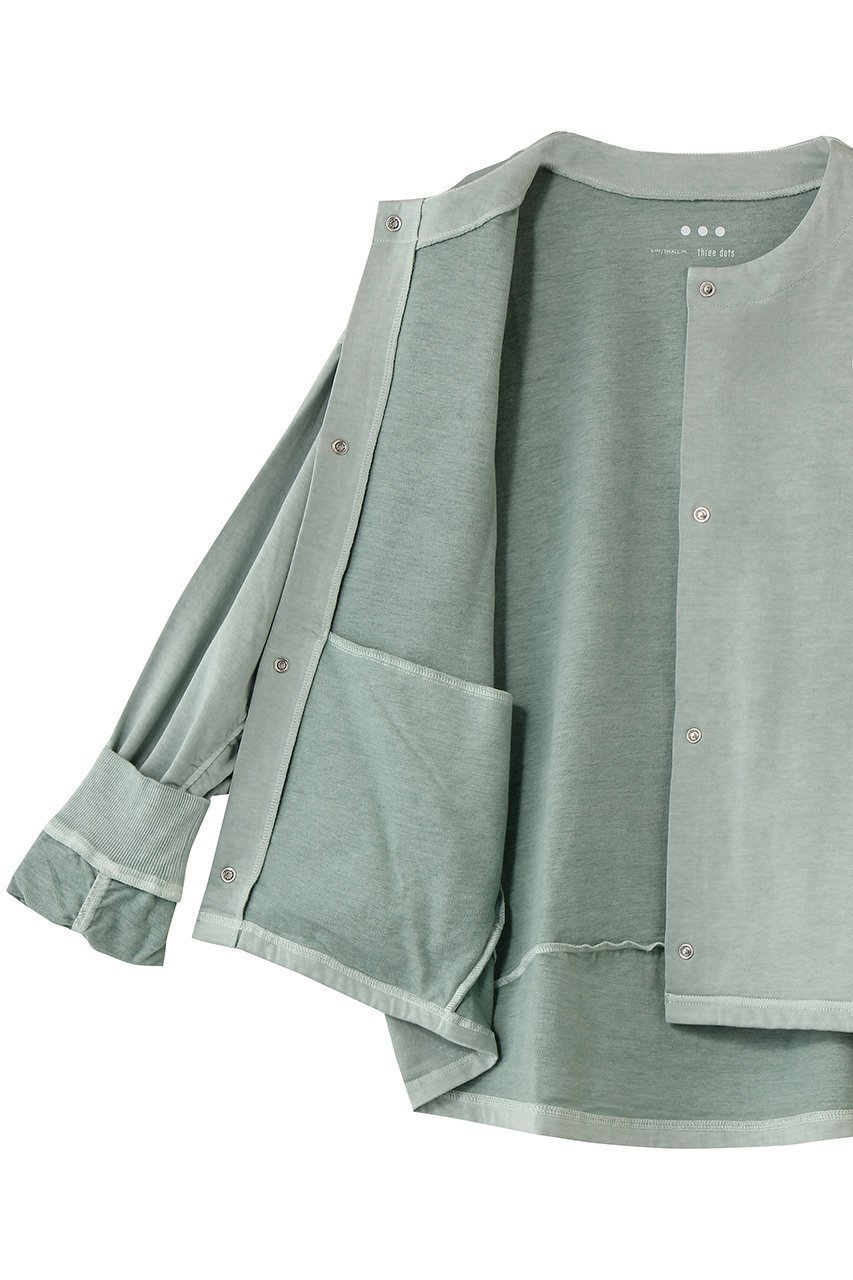 【スリー ドッツ/three dots】のピグメントダイ ライトブルゾン 人気、トレンドファッション・服の通販 founy(ファニー) ファッション Fashion レディースファッション Fashion for Women アウター Coat / Outerwear Collection レディースジャケット・軽アウター Jackets ブルゾンジャケット・スポーティアウター Blouson Jackets 2026年 2026 ジャケット Jacket, Outerwear スリーブ Sleeve, Long Sleeve / Short Sleeve ブルゾン Blouson, Bomber Jacket ポケット Pocket, Pocket Detail ミックス Mix, Mixed Style ワイド Wide, Wide Fit 夏 Summer 春 Spring S/S・春夏 SS, Spring/Summer, Warm Season other-6|ID: prp329100004836443 ipo3291000000036218652