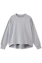 【スリー ドッツ/three dots】のピグメントダイ ラグランスウェット 人気、トレンドファッション・服の通販 founy(ファニー) ファッション Fashion レディースファッション Fashion for Women トップス・カットソー Cut & Sew Tops シャツ・ブラウス・オフィスカジュアル Elegant Blouses & Button-Ups レディースパーカー・カジュアルフーディー Casual Hoodies & Sweatshirts ロングTシャツ・Tシャツ Longline T-Shirts & Tees スウェット・クルーネックトップス Sweatshirts & Crewnecks / Relaxed Fit Sweat Tops カットソー・ベーシックTシャツ Cut-and-Sewn Tops / Stretch Tees & Basics 2026年 2026 シンプル Simple, Minimal スウェット / スエット Sweatshirt, Sweatwear ヘムライン Hemline, Bottom Cut ボトム Bottoms, Lower Wear 夏 Summer 春 Spring S/S・春夏 SS, Spring/Summer, Warm Season thumbnail シアーグレー|ID: prp329100004836444 ipo3291000000035718451