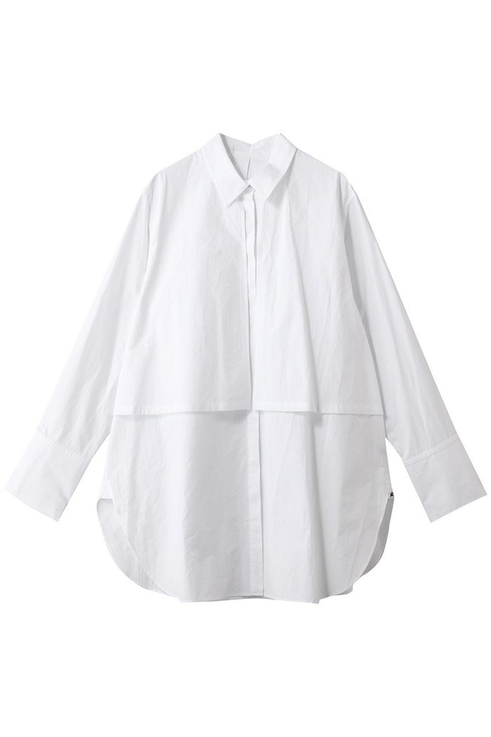 【ハー/HER.】のレイヤードデザインシャツ インテリア・キッズ・メンズ・レディースファッション・服の通販 founy(ファニー) https://founy.com/ ファッション Fashion レディースファッション Fashion for Women トップス・カットソー Cut & Sew Tops シャツ・ブラウス・オフィスカジュアル Elegant Blouses & Button-Ups 2026年 2026 おすすめ Recommended / Our Picks スリーブ Sleeve, Long Sleeve / Short Sleeve ダンガリー Dungaree, Chambray パッチ Patch, Appliqué ベーシック Basic, Essential レギュラー Regular, Standard Fit ロング Long, Long-Length 再入荷 Restock / Back in Stock 夏 Summer 春 Spring S/S・春夏 SS, Spring/Summer, Warm Season |ID: prp329100004837002 ipo3291000000035319451