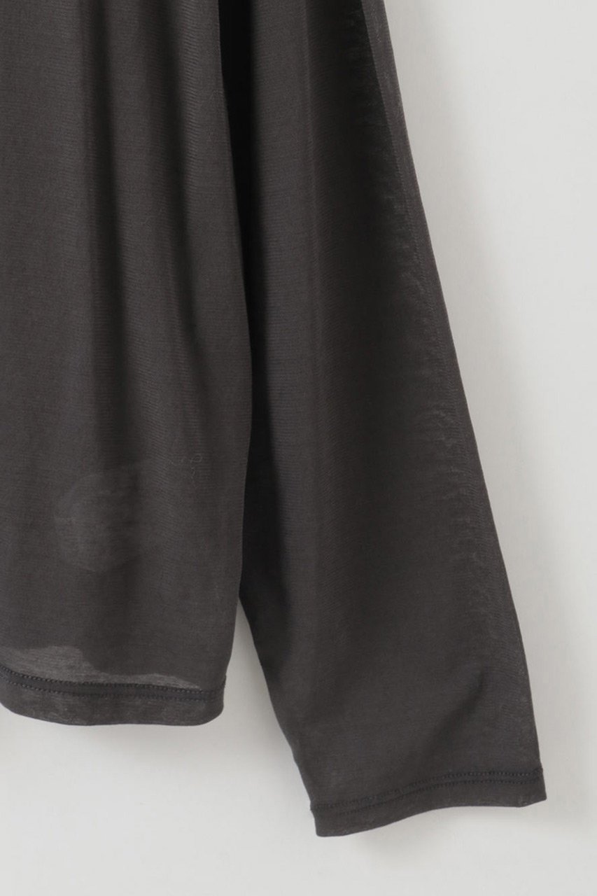 【ハー/HER.】の【1/22 12:00販売開始】シアービッグシルエットプルオーバー 人気、トレンドファッション・服の通販 founy(ファニー) 　ファッション　Fashion　レディースファッション　Fashion for Women　トップス・カットソー　Cut & Sew Tops　シャツ・ブラウス・オフィスカジュアル　Elegant Blouses & Button-Ups　カジュアルプルオーバー・ニットトップス　Pullovers & Knit Tops / Casual Pullovers　2026年　2026　インナー　Innerwear　エアリー　Airy Texture　スリーブ　Sleeve, Long Sleeve / Short Sleeve　ビッグ　Big, Oversized　メンズ　Men's, Menswear　ロング　Long, Long-Length　夏　Summer　春　Spring　S/S・春夏　SS, Spring/Summer, Warm Season　other-4|ID: prp329100004837003 ipo3291000000035238847