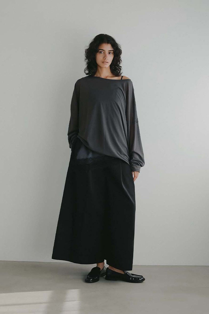 【ハー/HER.】の【1/22 12:00販売開始】シアービッグシルエットプルオーバー 人気、トレンドファッション・服の通販 founy(ファニー) 　ファッション　Fashion　レディースファッション　Fashion for Women　トップス・カットソー　Cut & Sew Tops　シャツ・ブラウス・オフィスカジュアル　Elegant Blouses & Button-Ups　カジュアルプルオーバー・ニットトップス　Pullovers & Knit Tops / Casual Pullovers　2026年　2026　インナー　Innerwear　エアリー　Airy Texture　スリーブ　Sleeve, Long Sleeve / Short Sleeve　ビッグ　Big, Oversized　メンズ　Men's, Menswear　ロング　Long, Long-Length　夏　Summer　春　Spring　S/S・春夏　SS, Spring/Summer, Warm Season　other-7|ID: prp329100004837003 ipo3291000000035238850