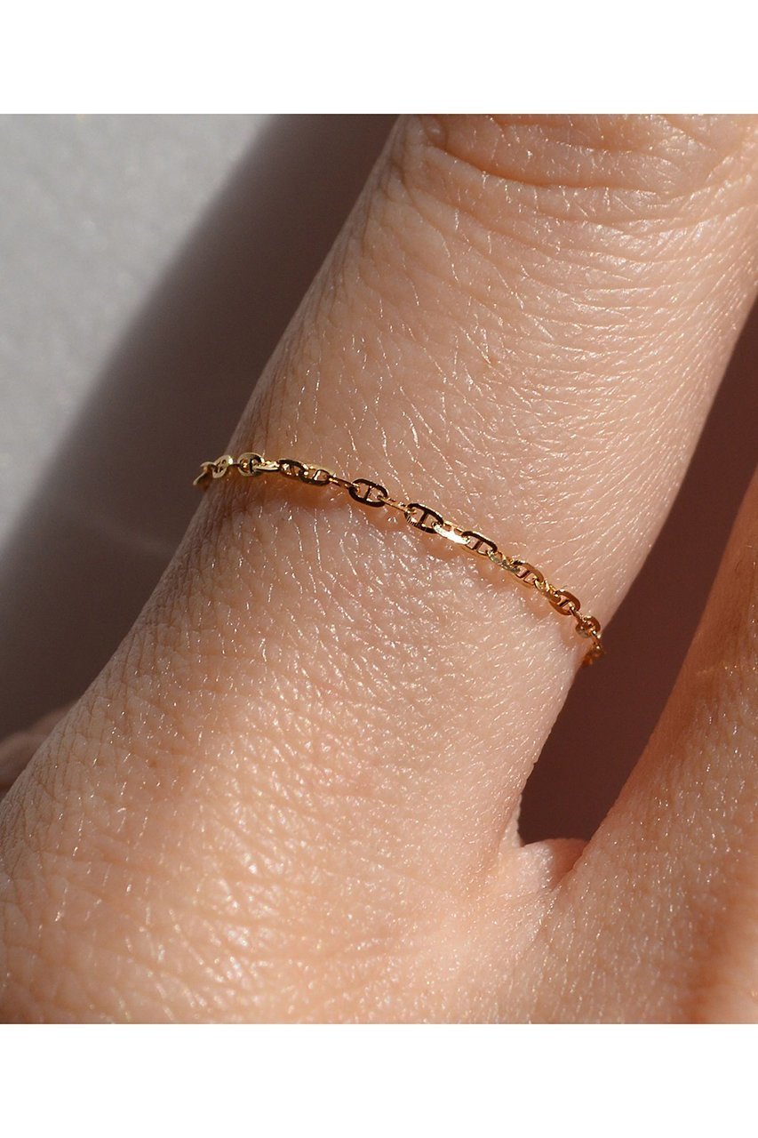 【アルティーダ ウード/ARTIDA OUD】のbasic K18 アンカーチェーン リング 人気、トレンドファッション・服の通販 founy(ファニー) 　ファッション　Fashion　レディースファッション　Fashion for Women　ジュエリー　Jewelry　2026年　2026　おすすめ　Recommended / Our Picks　シンプル　Simple, Minimal　チェーン　Chain, Chain Strap　モダン　Modern, Contemporary　モチーフ　Motif, Design Theme　夏　Summer　春　Spring　S/S・春夏　SS, Spring/Summer, Warm Season　other-2|ID: prp329100004837008 ipo3291000000035999077