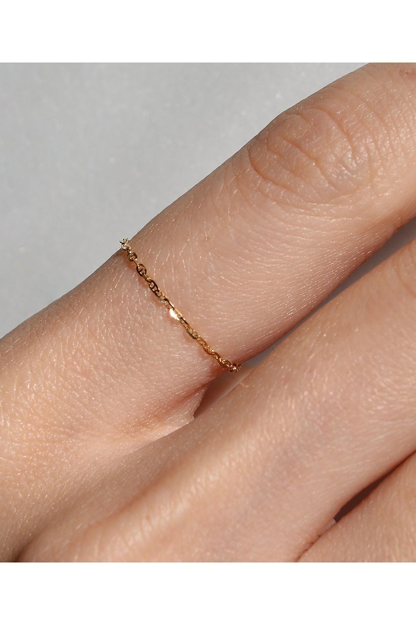 【アルティーダ ウード/ARTIDA OUD】のbasic K18 アンカーチェーン リング 人気、トレンドファッション・服の通販 founy(ファニー) 　ファッション　Fashion　レディースファッション　Fashion for Women　ジュエリー　Jewelry　2026年　2026　おすすめ　Recommended / Our Picks　シンプル　Simple, Minimal　チェーン　Chain, Chain Strap　モダン　Modern, Contemporary　モチーフ　Motif, Design Theme　夏　Summer　春　Spring　S/S・春夏　SS, Spring/Summer, Warm Season　other-6|ID: prp329100004837008 ipo3291000000035999081