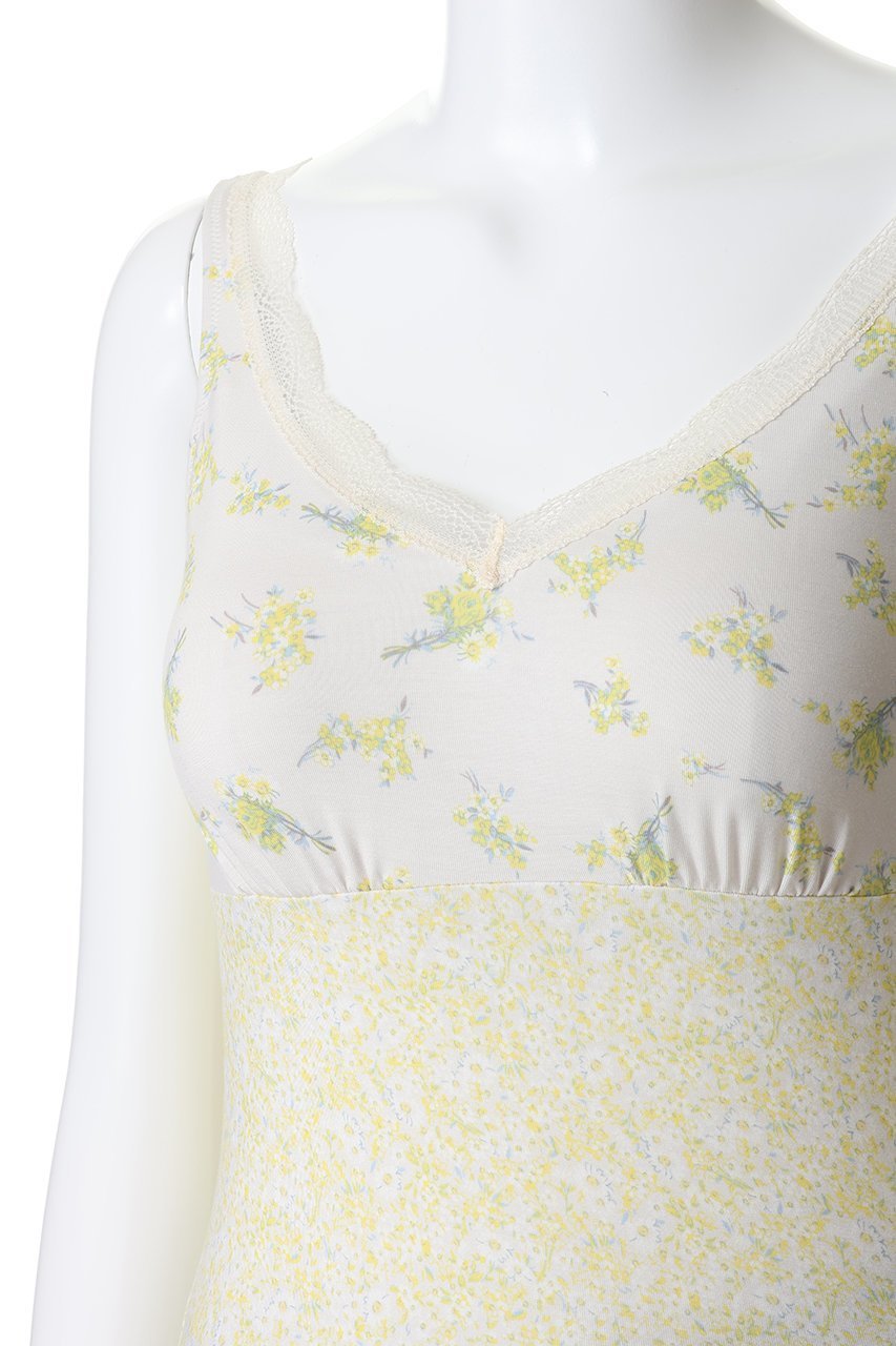 【キッドブルー/KID BLUE】の26ブリティッシュブーケカップ付キャミ 人気、トレンドファッション・服の通販 founy(ファニー) 　ファッション　Fashion　レディースファッション　Fashion for Women　下着・ランジェリー　Lingerie & Intimates　その他ランジェリー・インナーアイテム　Other Lingerie / Intimates　なめらか　Smooth, Silky Texture　インナー　Innerwear　キャミ　Camisole, Cami Top　フェミニン　Feminine, Girly　ランジェリー　Lingerie, Intimate Wear　レース　Lace, Lace Fabric　other-5|ID: prp329100004837009 ipo3291000000035620085