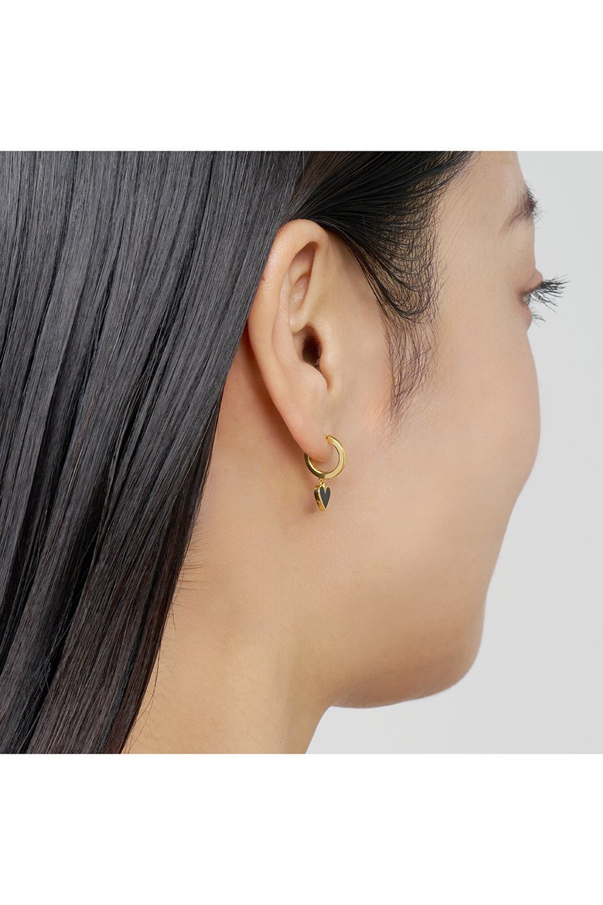 【プラス ヴァンドーム/Plus Vendome】のMICROTATTOO_LOVE ピアス black out 人気、トレンドファッション・服の通販 founy(ファニー) 　ファッション　Fashion　レディースファッション　Fashion for Women　ジュエリー　Jewelry　ファッションリング　Fashion Rings　イヤリング・フープ・ドロップタイプ　Hoop, Drop & Clip Earrings　2026年　2026　おすすめ　Recommended / Our Picks　イヤリング　Earrings　コレクション　Collection, Seasonal Line　ハーフ　Half, Half-Length　フープ　Hoop, Hoop Earrings　メタル　Metal, Metal Parts　モチーフ　Motif, Design Theme　夏　Summer　春　Spring　S/S・春夏　SS, Spring/Summer, Warm Season　other-6|ID: prp329100004837663 ipo3291000000035247696