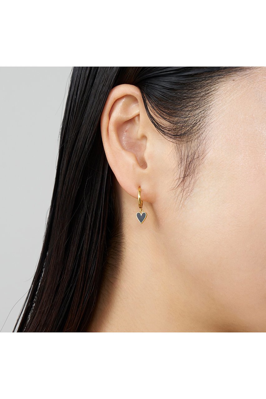 【プラス ヴァンドーム/Plus Vendome】のMICROTATTOO_LOVE ピアス black out 人気、トレンドファッション・服の通販 founy(ファニー) 　ファッション　Fashion　レディースファッション　Fashion for Women　ジュエリー　Jewelry　ファッションリング　Fashion Rings　イヤリング・フープ・ドロップタイプ　Hoop, Drop & Clip Earrings　2026年　2026　おすすめ　Recommended / Our Picks　イヤリング　Earrings　コレクション　Collection, Seasonal Line　ハーフ　Half, Half-Length　フープ　Hoop, Hoop Earrings　メタル　Metal, Metal Parts　モチーフ　Motif, Design Theme　夏　Summer　春　Spring　S/S・春夏　SS, Spring/Summer, Warm Season　other-5|ID: prp329100004837663 ipo3291000000035997813