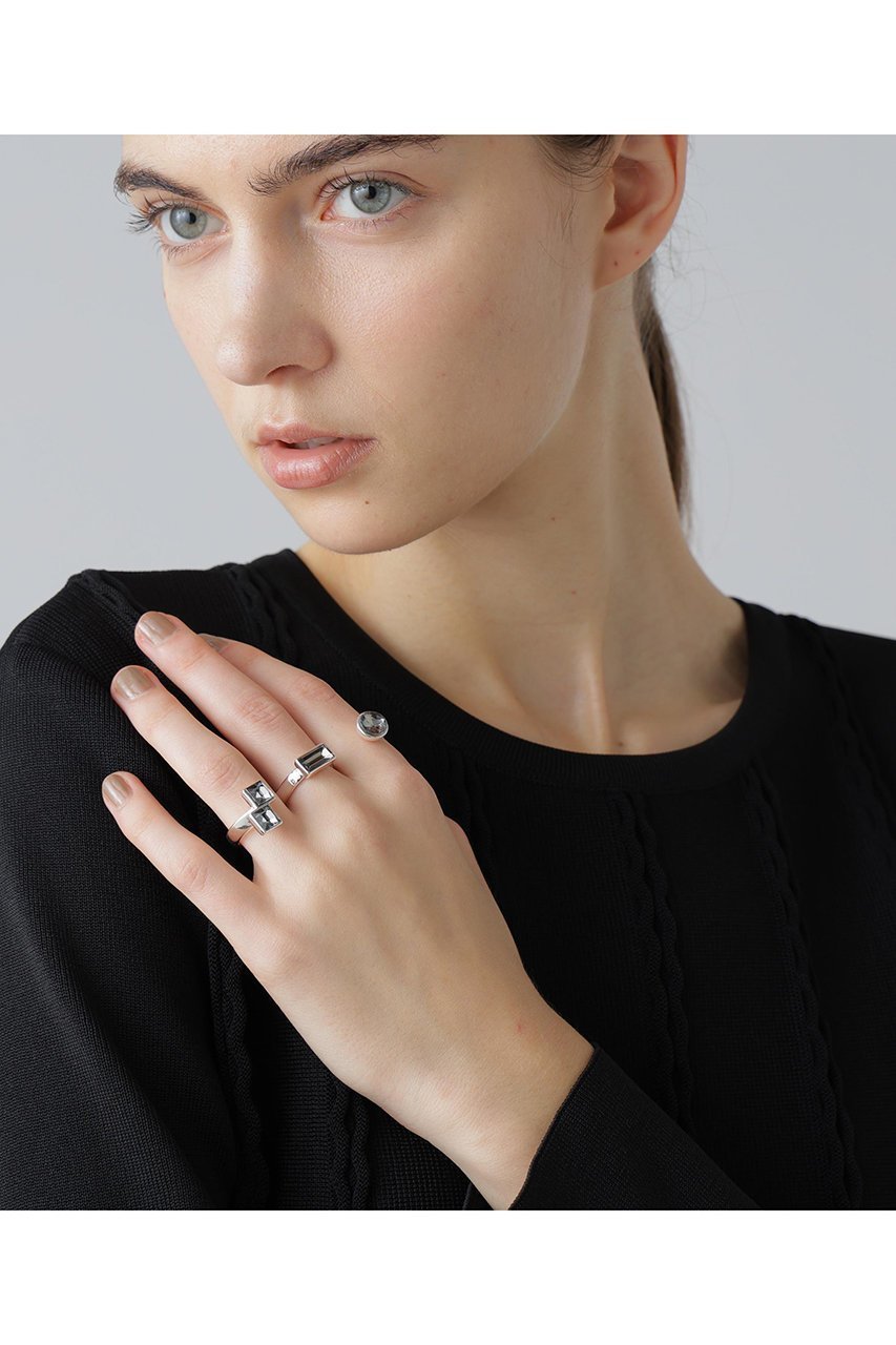 【アドーア/ADORE】のコネクティングリング シルバー 人気、トレンドファッション・服の通販 founy(ファニー) 　ファッション　Fashion　レディースファッション　Fashion for Women　アクセサリー　Fashion Accessories　アシンメトリー　Asymmetrical Style　ガラス　Glass, Glassware　シルバー　Silver, Metallic Silver　パール　Pearl, Pearl Accent　モダン　Modern, Contemporary　再入荷　Restock / Back in Stock　other-2|ID: prp329100004837668 ipo3291000000035247727