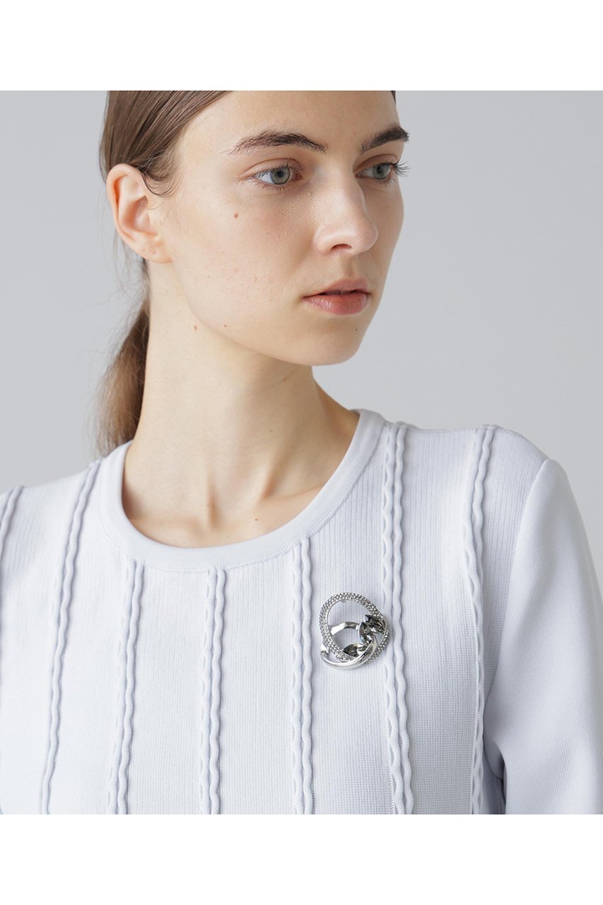 【アドーア/ADORE】のタングルブローチ インテリア・キッズ・メンズ・レディースファッション・服の通販 founy(ファニー) 　ファッション　Fashion　レディースファッション　Fashion for Women　ジュエリー　Jewelry　コンパクト　Compact, Small Size　ジャケット　Jacket, Outerwear　ブローチ　Brooch, Pin Brooch　ブラック|ID: prp329100004837670 ipo3291000000035850072