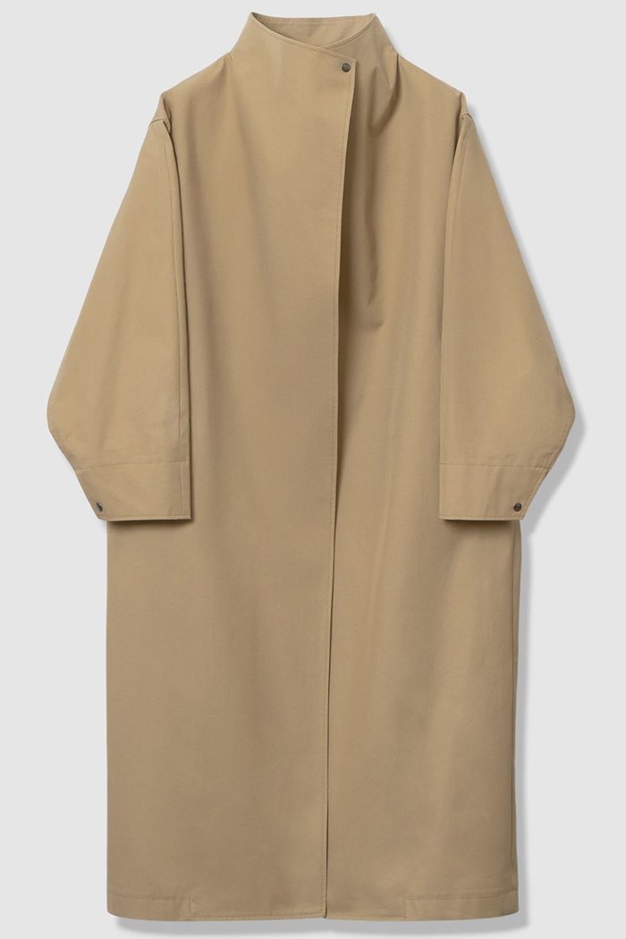 【アルアバイル/allureville】のスタンドカラーコクーンコート インテリア・キッズ・メンズ・レディースファッション・服の通販 founy(ファニー) https://founy.com/ ファッション Fashion レディースファッション Fashion for Women アウター Coat / Outerwear Collection コート・ロングコート・ピーコート Long Coats, Peacoats & More 2026年 2026 インド Indian Textile キュプラ Cupro, Eco Fabric サテン Satin, Glossy Fabric スタンド Stand Collar, Upright Stand デニム Denim, Jeans Material ドレープ Drape, Draping Fabric ロング Long, Long-Length 夏 Summer 春 Spring S/S・春夏 SS, Spring/Summer, Warm Season |ID: prp329100004837678 ipo3291000000035944646