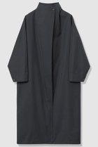 【アルアバイル/allureville】のスタンドカラーコクーンコート ネイビー|ID: prp329100004837678 ipo3291000000035944648