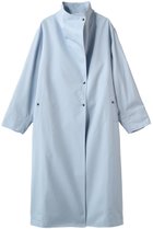 【アルアバイル/allureville】のスタンドカラーコクーンコート サックス|ID: prp329100004837678 ipo3291000000035944649