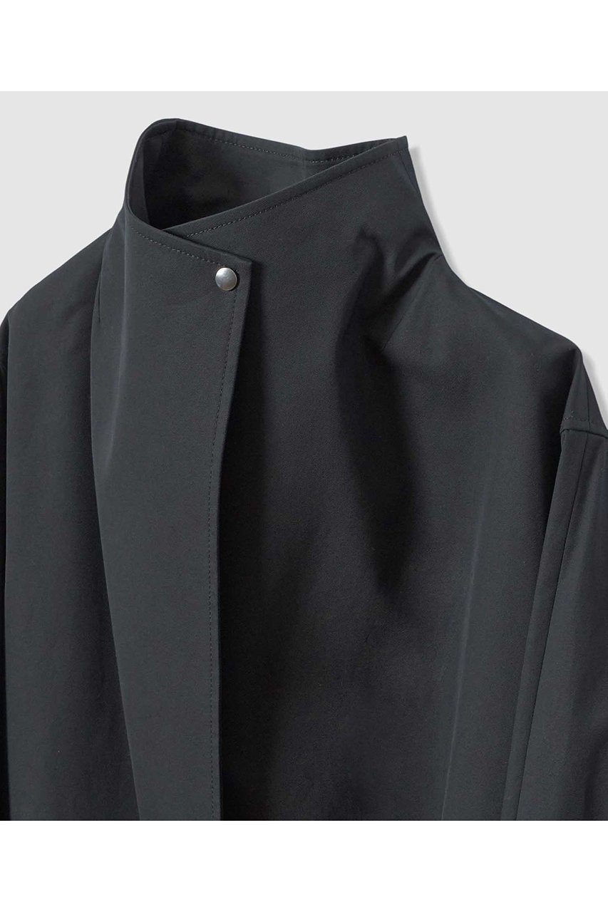 【アルアバイル/allureville】のスタンドカラーコクーンコート 人気、トレンドファッション・服の通販 founy(ファニー) 　ファッション　Fashion　レディースファッション　Fashion for Women　アウター　Coat / Outerwear Collection　コート・ロングコート・ピーコート　Long Coats, Peacoats & More　2026年　2026　インド　Indian Textile　キュプラ　Cupro, Eco Fabric　サテン　Satin, Glossy Fabric　スタンド　Stand Collar, Upright Stand　デニム　Denim, Jeans Material　ドレープ　Drape, Draping Fabric　ロング　Long, Long-Length　夏　Summer　春　Spring　S/S・春夏　SS, Spring/Summer, Warm Season　other-3|ID: prp329100004837678 ipo3291000000036018374