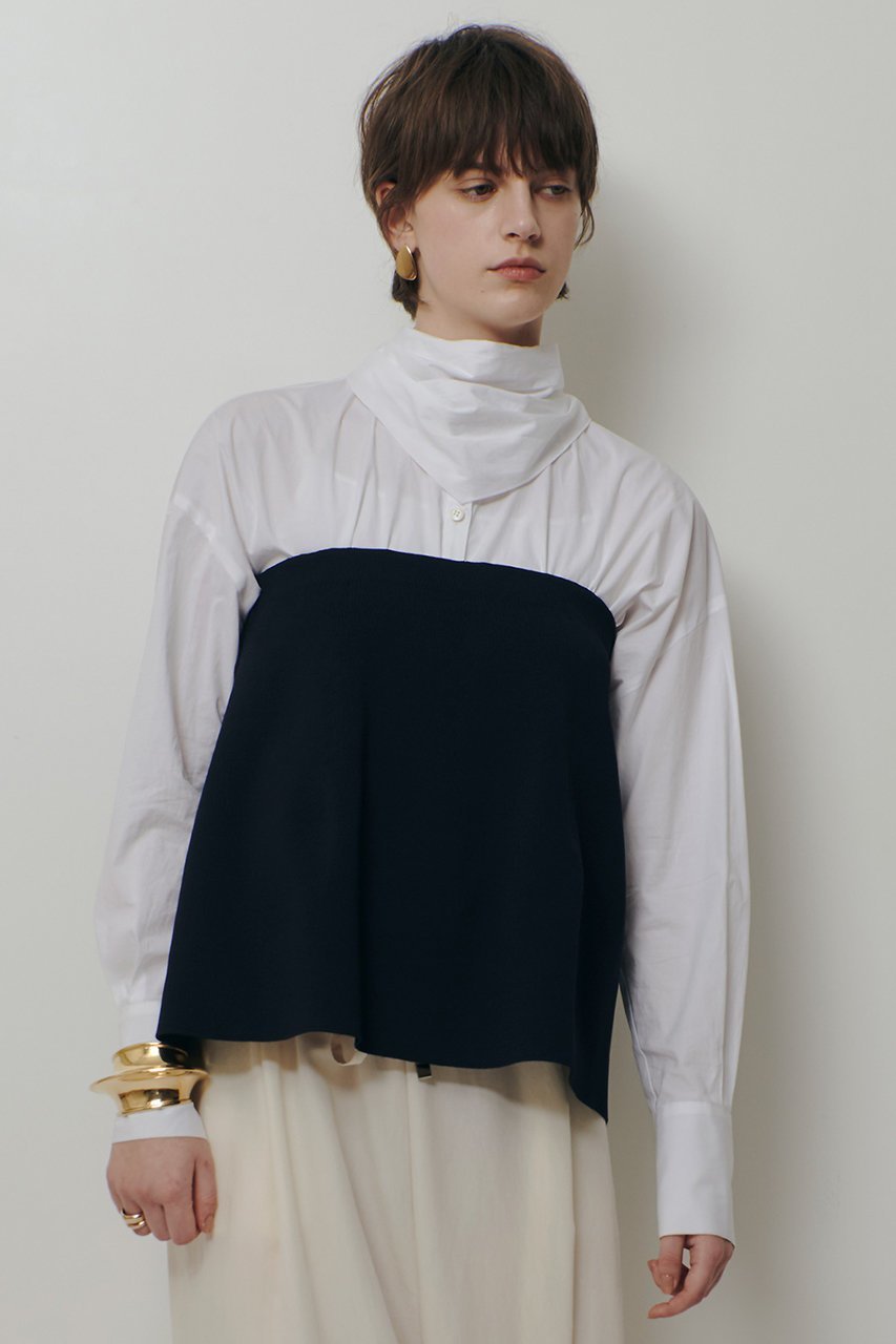 【アルアバイル/allureville】のニットビスチェ 人気、トレンドファッション・服の通販 founy(ファニー) 　ファッション　Fashion　レディースファッション　Fashion for Women　トップス・カットソー　Cut & Sew Tops　ニット　Knit Tops & Sweaters　カジュアルプルオーバー・ニットトップス　Pullovers & Knit Tops / Casual Pullovers　ビスチェ　Bustiers & Corset Tops / Layered Bustier Style　2026年　2026　おすすめ　Recommended / Our Picks　バルーン　Balloon, Balloon Silhouette　フェミニン　Feminine, Girly　フレア　Flare, Flared　今季　This Season, Current Season　夏　Summer　春　Spring　S/S・春夏　SS, Spring/Summer, Warm Season　other-6|ID: prp329100004837680 ipo3291000000035247808