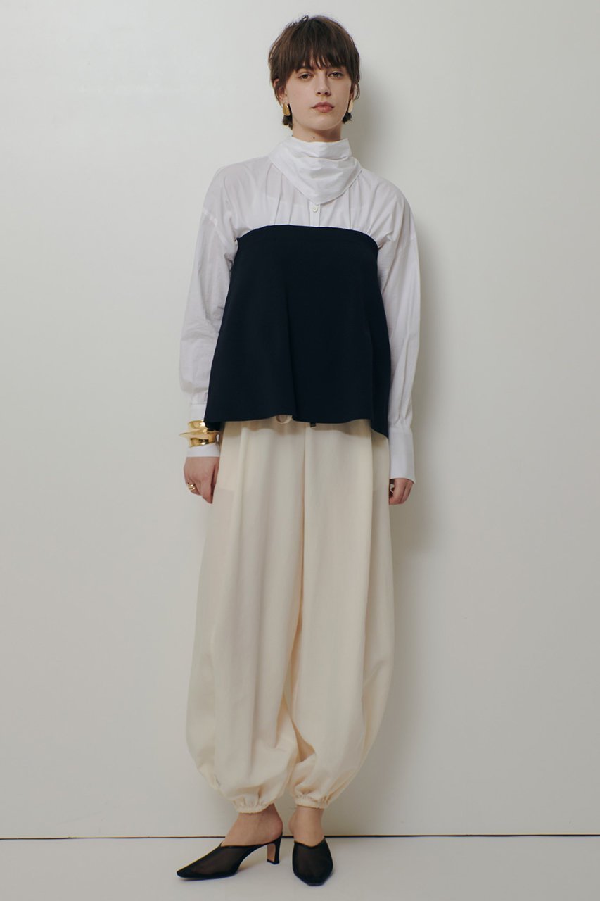 【アルアバイル/allureville】のニットビスチェ 人気、トレンドファッション・服の通販 founy(ファニー) 　ファッション　Fashion　レディースファッション　Fashion for Women　トップス・カットソー　Cut & Sew Tops　ニット　Knit Tops & Sweaters　カジュアルプルオーバー・ニットトップス　Pullovers & Knit Tops / Casual Pullovers　ビスチェ　Bustiers & Corset Tops / Layered Bustier Style　2026年　2026　おすすめ　Recommended / Our Picks　バルーン　Balloon, Balloon Silhouette　フェミニン　Feminine, Girly　フレア　Flare, Flared　今季　This Season, Current Season　夏　Summer　春　Spring　S/S・春夏　SS, Spring/Summer, Warm Season　other-2|ID: prp329100004837680 ipo3291000000035429063