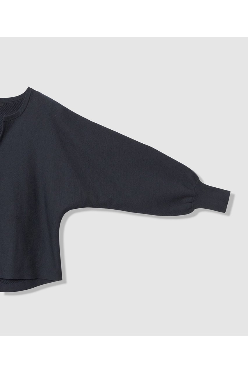 【アルアバイル/allureville】のコットンインレードルマンスリーブプルオーバー 人気、トレンドファッション・服の通販 founy(ファニー) 　ファッション　Fashion　レディースファッション　Fashion for Women　トップス・カットソー　Cut & Sew Tops　ニット　Knit Tops & Sweaters　カジュアルプルオーバー・ニットトップス　Pullovers & Knit Tops / Casual Pullovers　2026年　2026　シンプル　Simple, Minimal　ニットソー　Knit-Sewn, Cut & Sew Knit　再入荷　Restock / Back in Stock　夏　Summer　春　Spring　S/S・春夏　SS, Spring/Summer, Warm Season　other-4|ID: prp329100004837681 ipo3291000000036162539