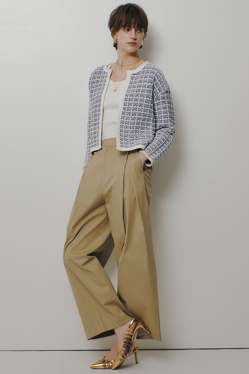 【アルアバイル/allureville】のチノボックスタックパンツ 人気、トレンドファッション・服の通販 founy(ファニー) 　ファッション　Fashion　レディースファッション　Fashion for Women　パンツ　Pants & Trousers　2026年　2026　コンパクト　Compact, Small Size　ストレッチ　Stretch, Stretchy Fabric　センター　Center, Center Line　フォルム　Silhouette, Form　夏　Summer　春　Spring　S/S・春夏　SS, Spring/Summer, Warm Season　other-7|ID: prp329100004837682 ipo3291000000035247827