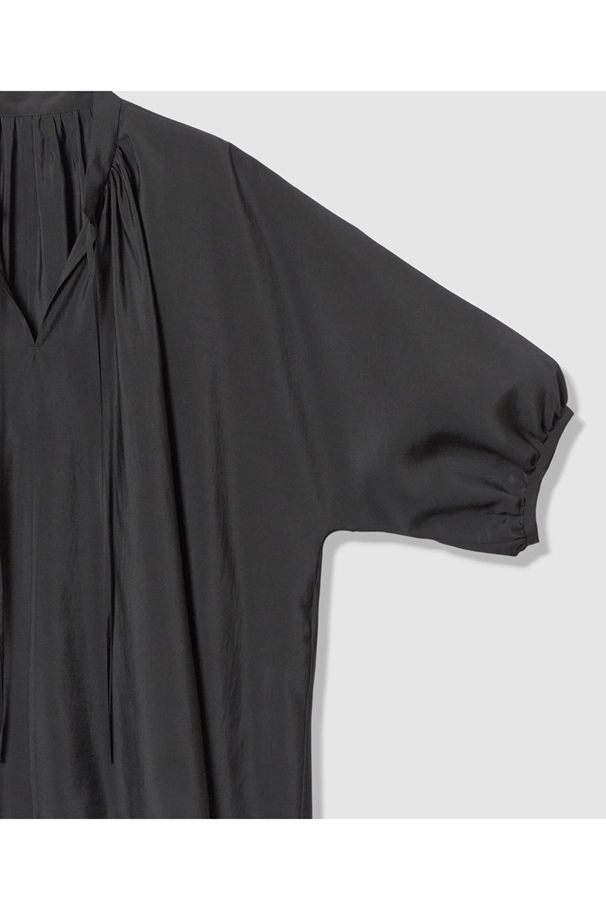 【アルアバイル/allureville】のギャザーボリュームスタンドブラウス 人気、トレンドファッション・服の通販 founy(ファニー) 　ファッション　Fashion　レディースファッション　Fashion for Women　トップス・カットソー　Cut & Sew Tops　シャツ・ブラウス・オフィスカジュアル　Elegant Blouses & Button-Ups　2026年　2026　インナー　Innerwear　ギャザー　Gathered, Ruffled　シルク　Silk, 100% Silk　スリーブ　Sleeve, Long Sleeve / Short Sleeve　ドレープ　Drape, Draping Fabric　フォルム　Silhouette, Form　リラックス　Relax, Relaxed Fit　ロング　Long, Long-Length　夏　Summer　春　Spring　S/S・春夏　SS, Spring/Summer, Warm Season　other-4|ID: prp329100004837683 ipo3291000000035247835